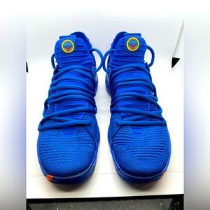 Nike Zoom KD 10 City Edition 897815-402 Men's Sz. 8 US Blue